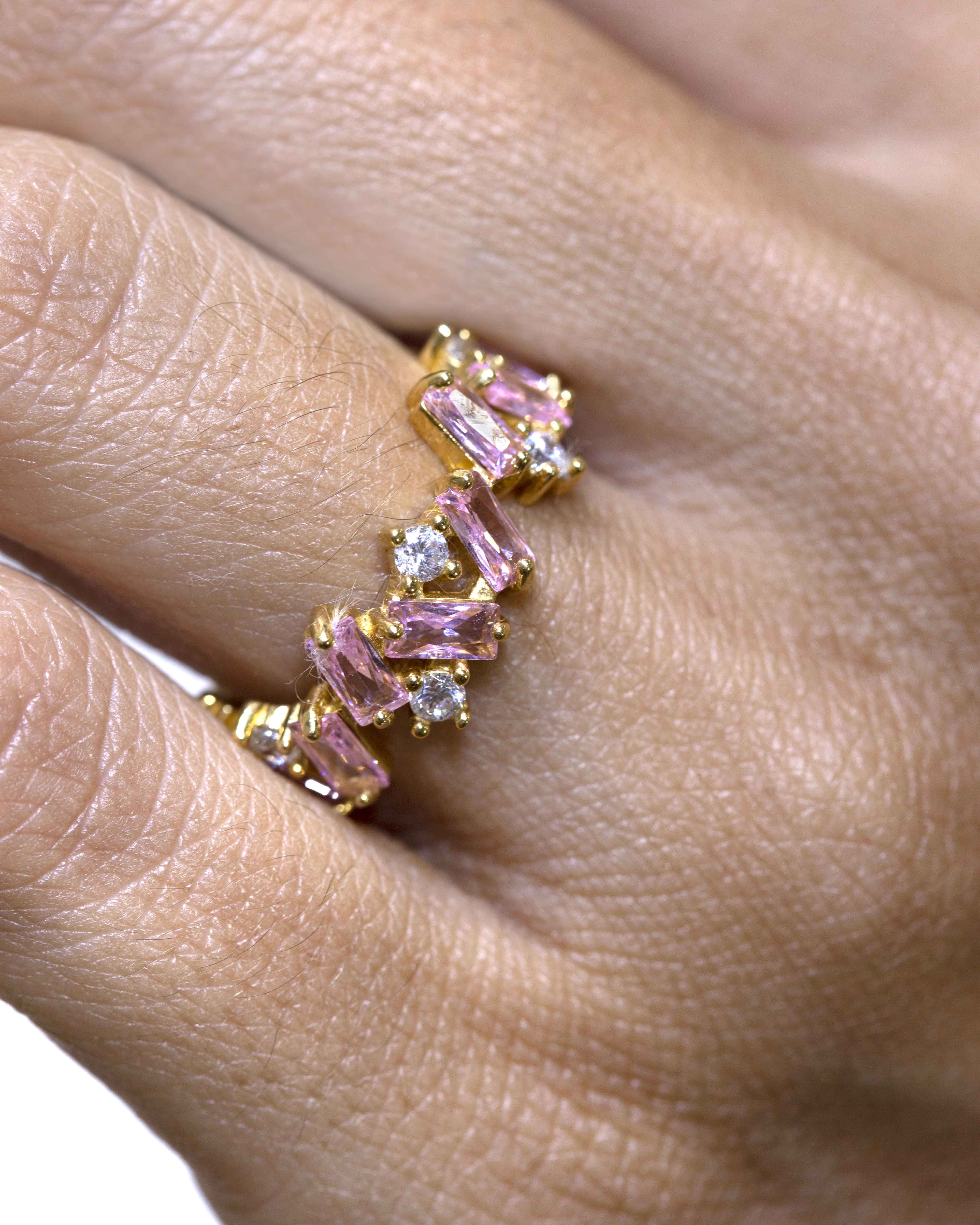 Anillo Tanit rosa