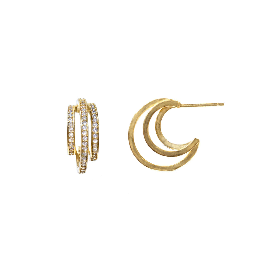 Pendientes Nereida blanco