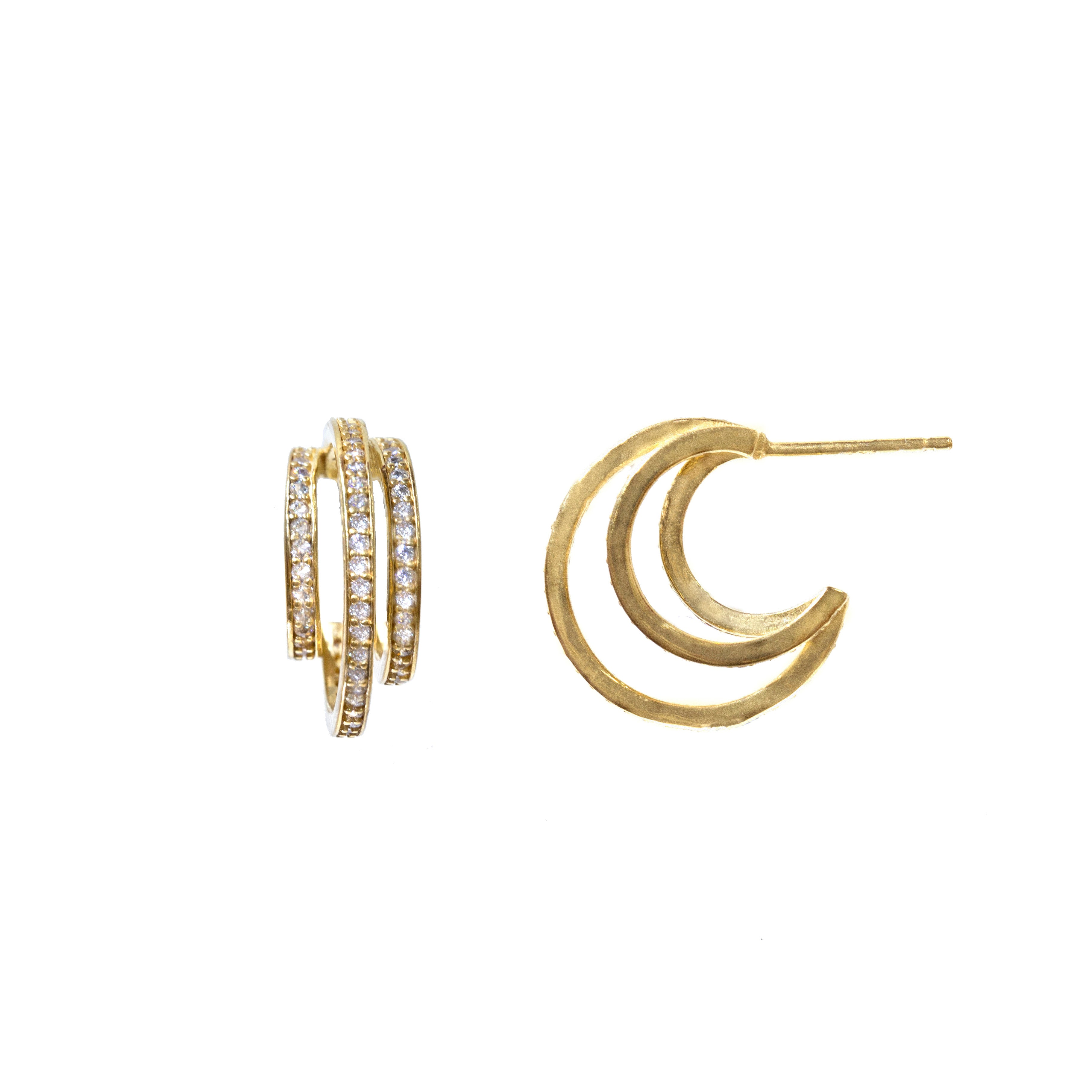 Pendientes Nereida blanco