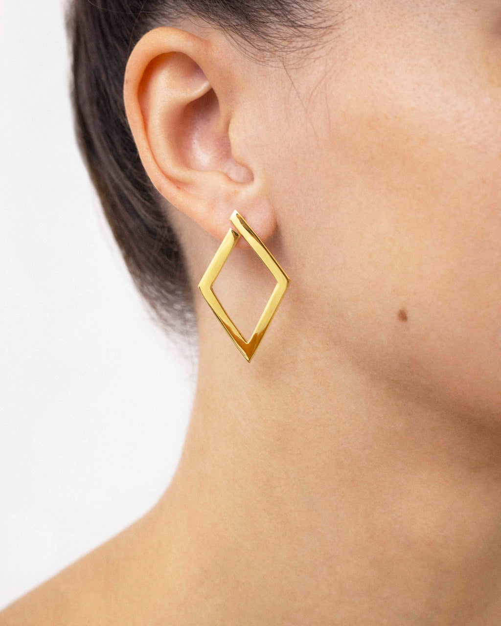 Pendientes Gaia brillo