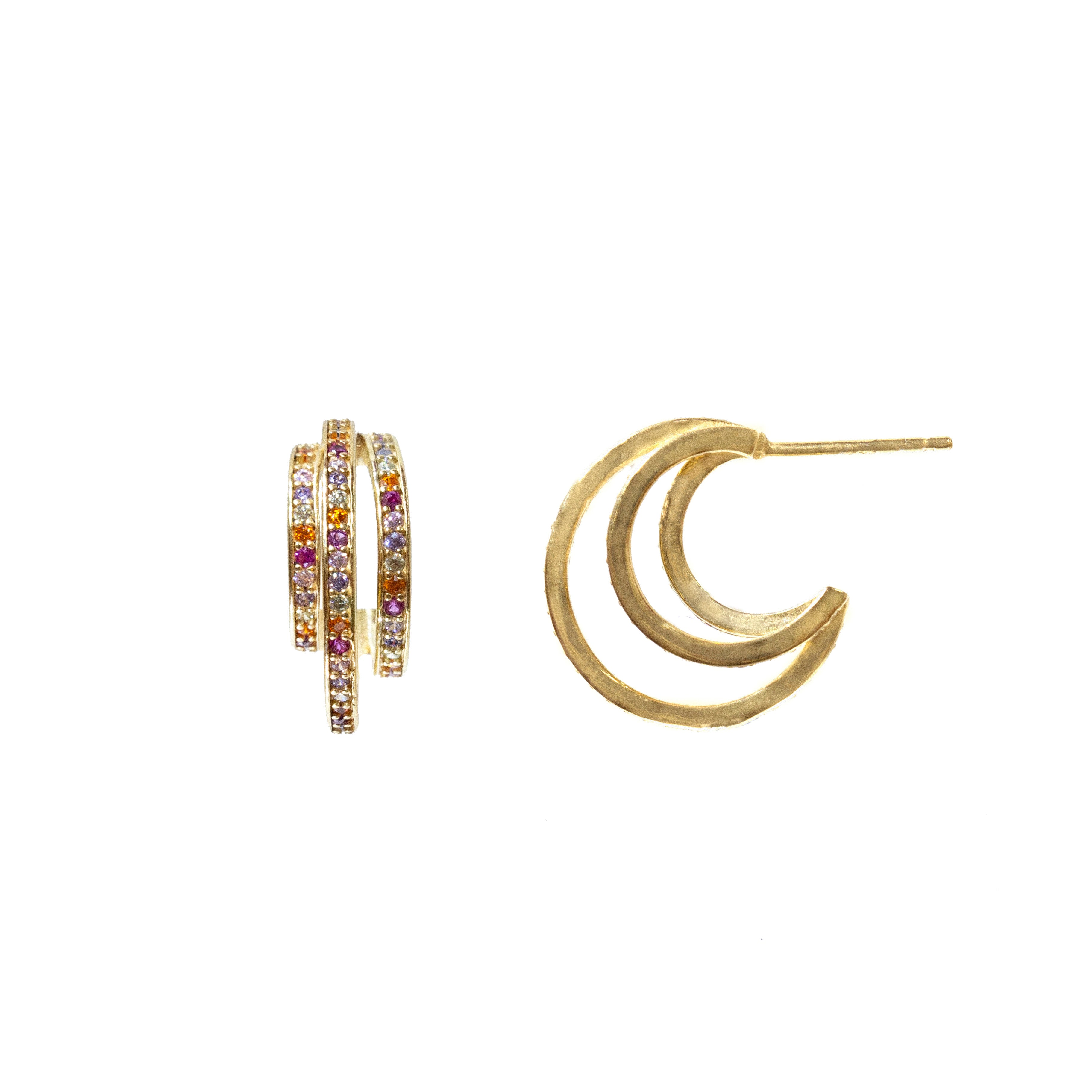 Pendientes Nereida multicolor