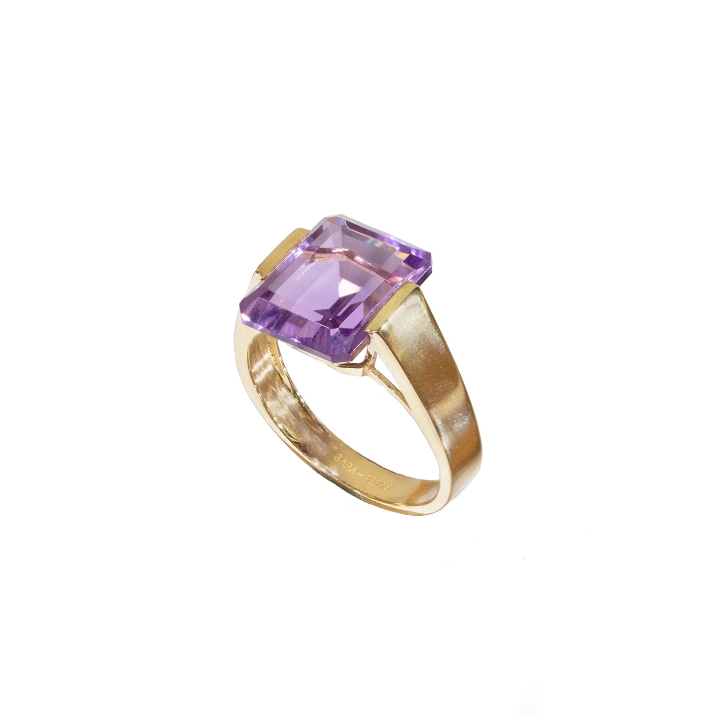 Cala d'hort amethyst ring