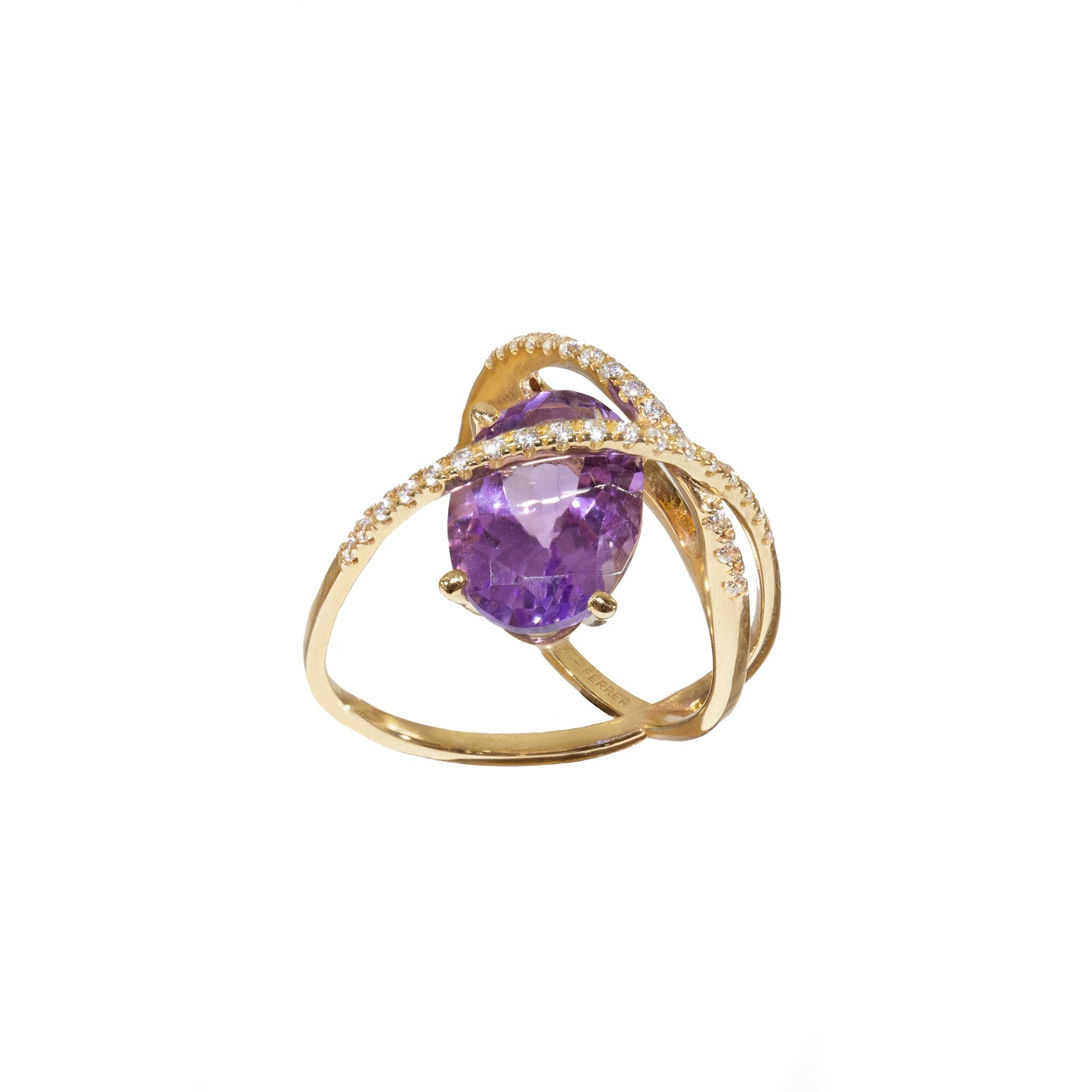 Benirrás amethyst ring