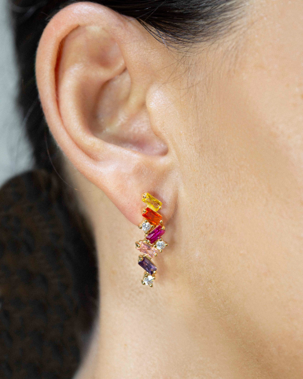 Pendientes Tagomago tiny multicolor