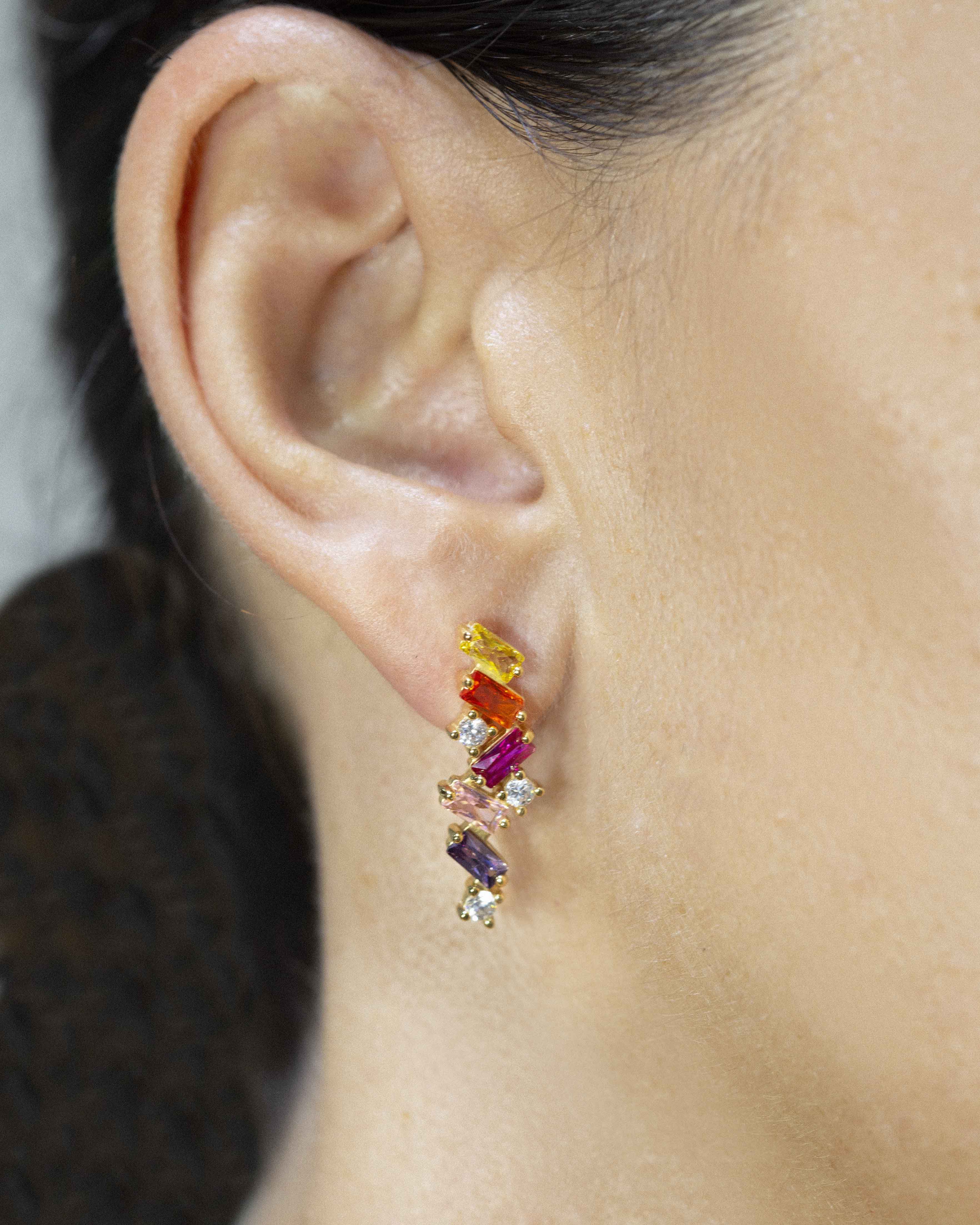 Pendientes Tagomago tiny multicolor