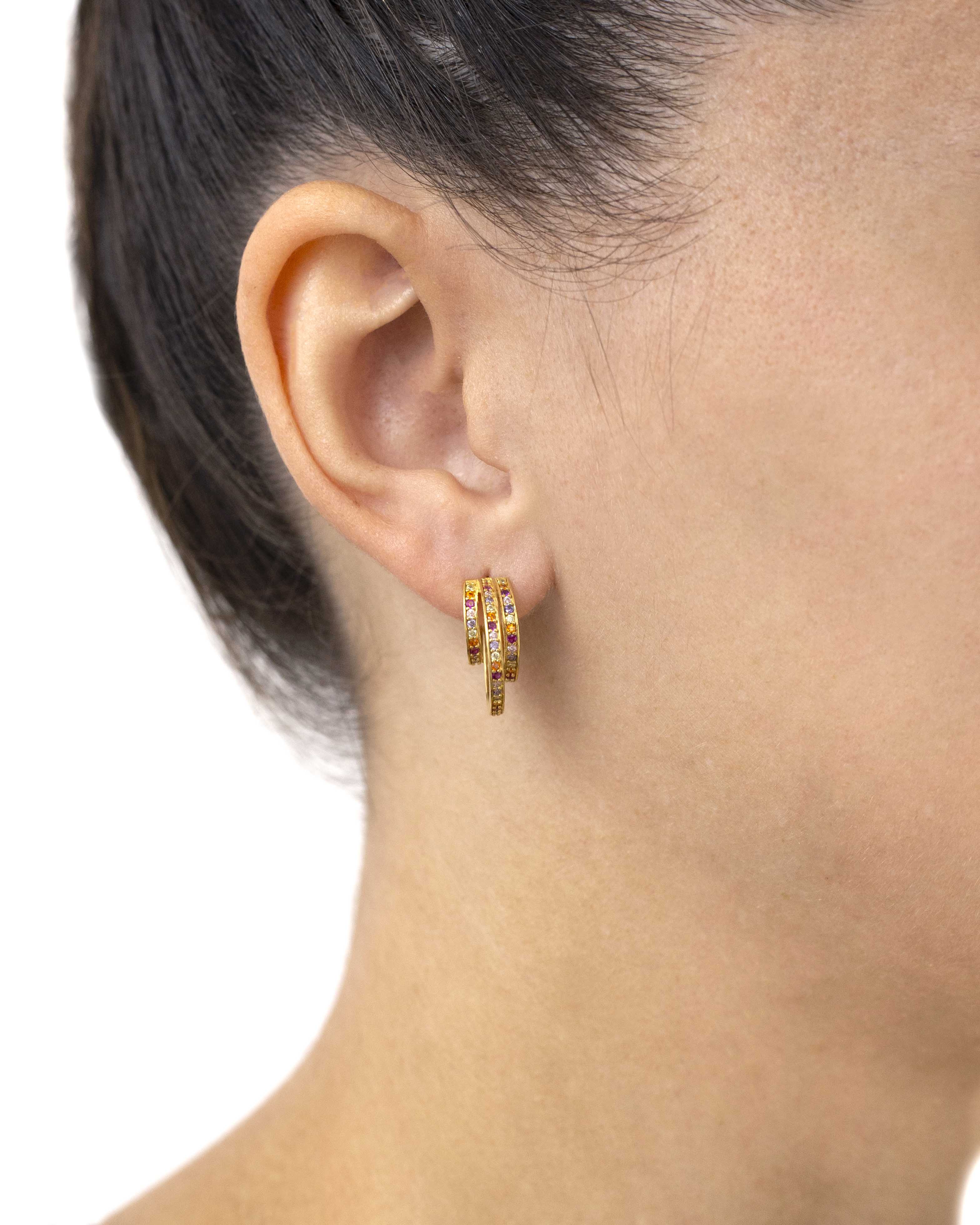 Pendientes Nereida multicolor