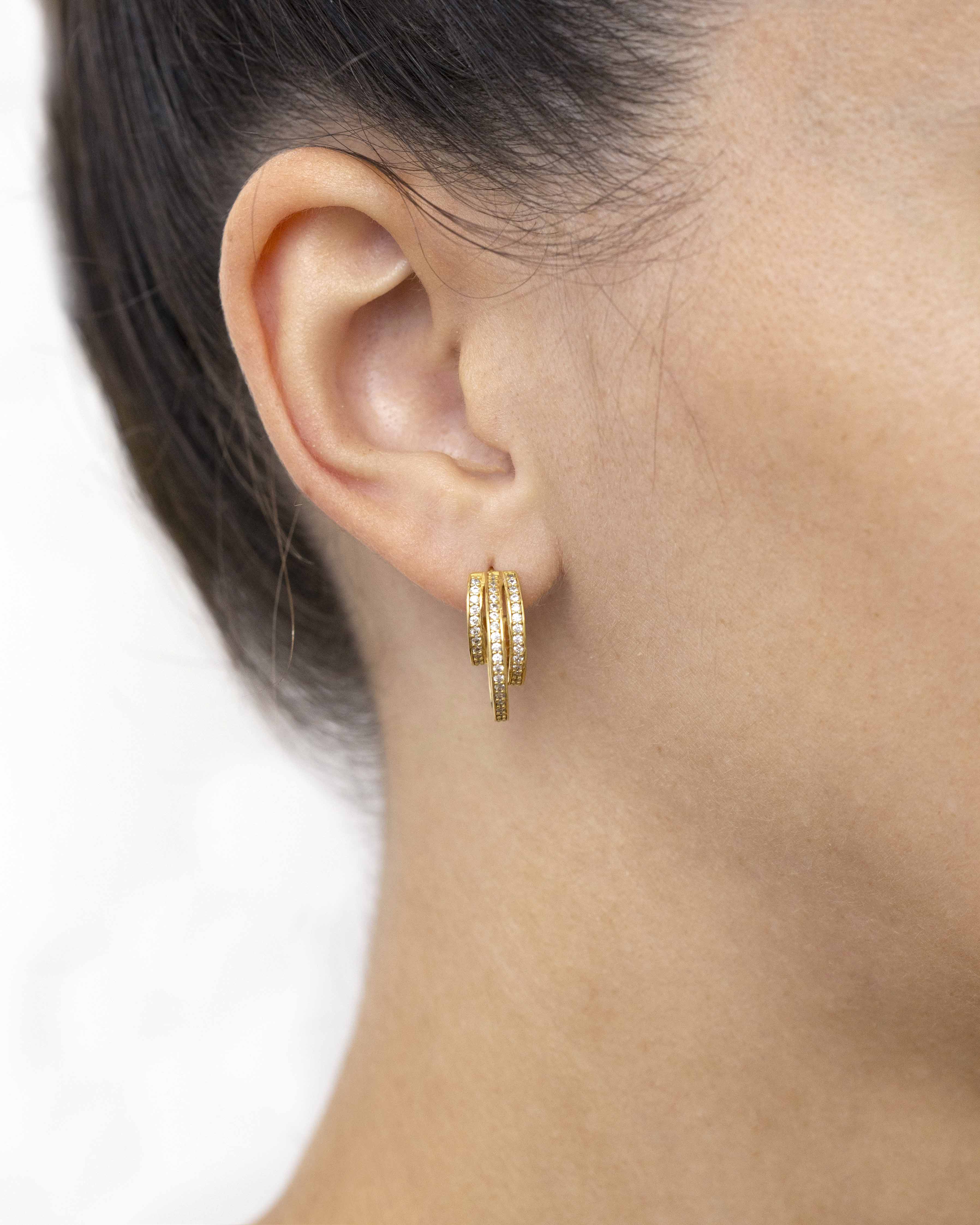 Pendientes Nereida blanco