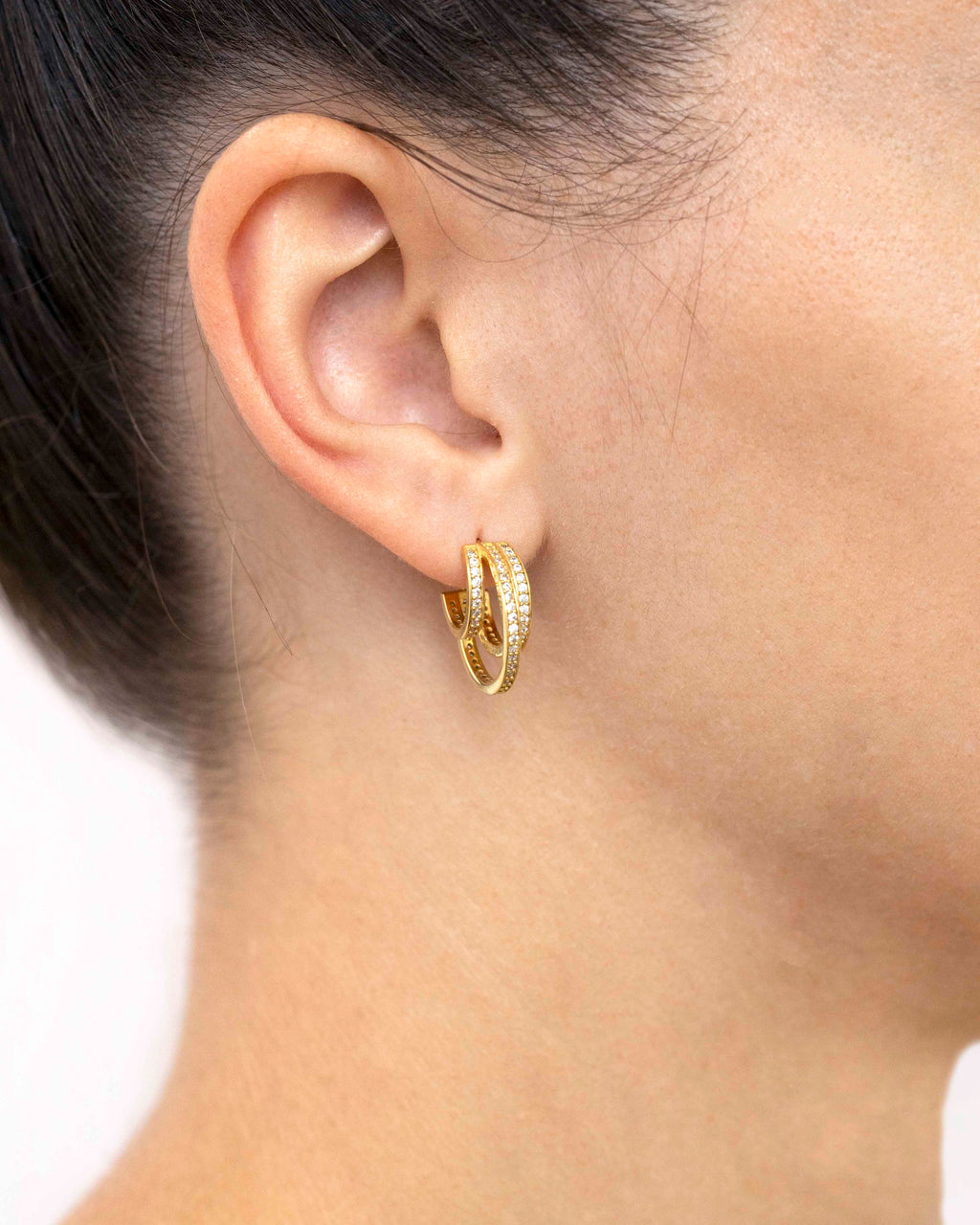 Pendientes Nereida blanco