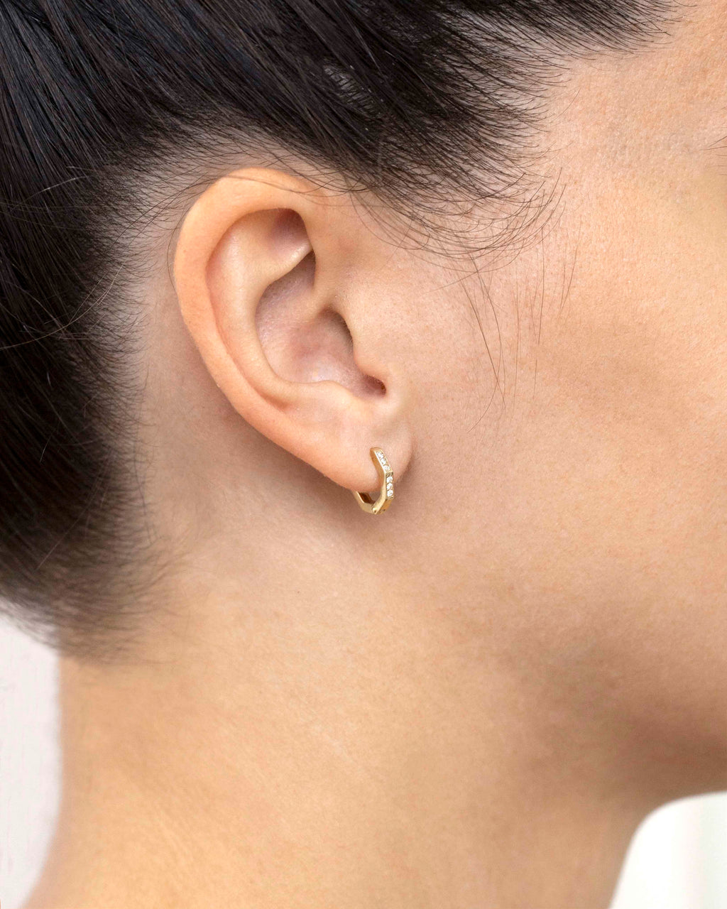 Pendientes Fonoll blanco
