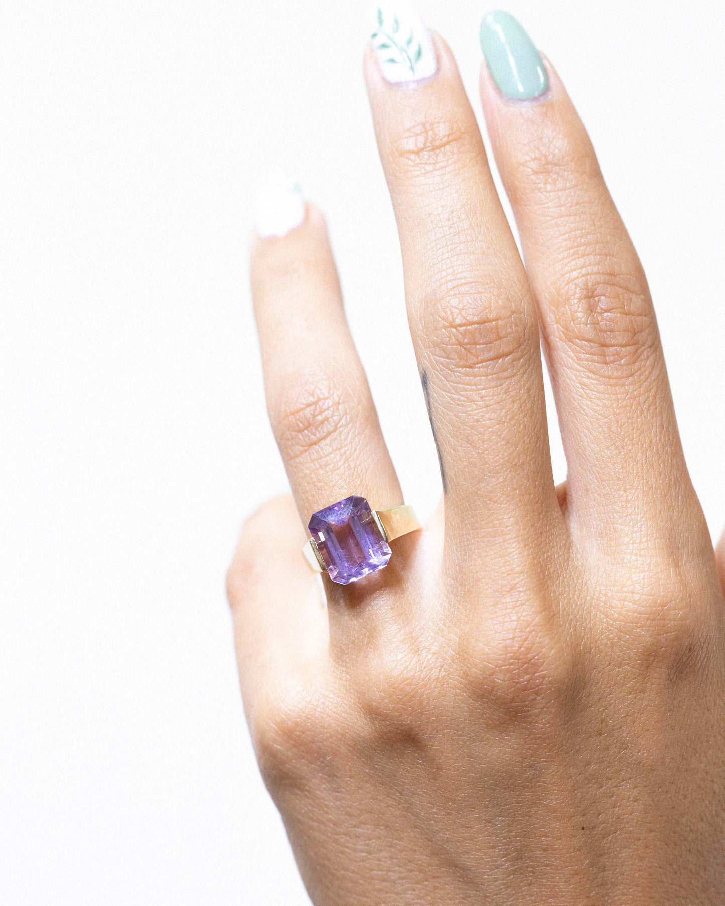 Cala d'hort amethyst ring