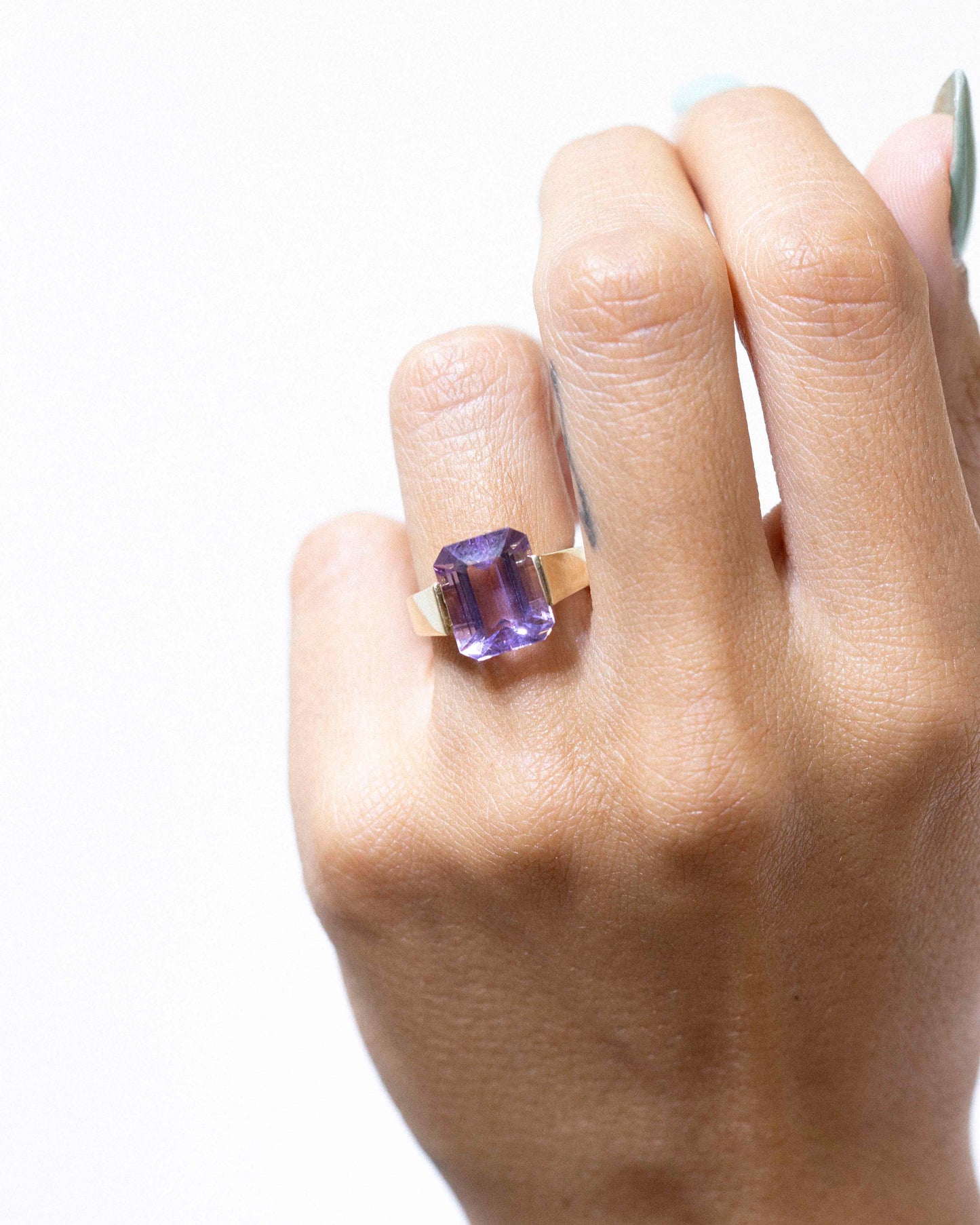 Cala d'hort amethyst ring