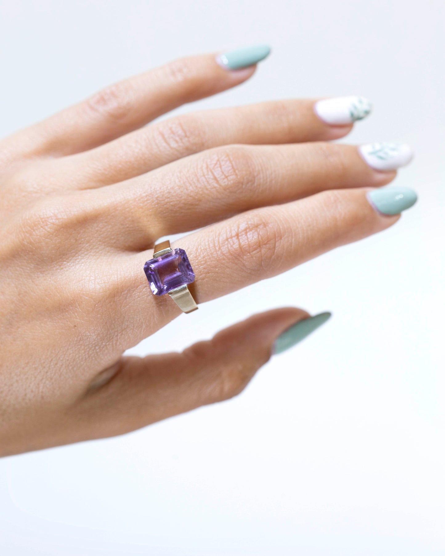 Cala d'hort amethyst ring