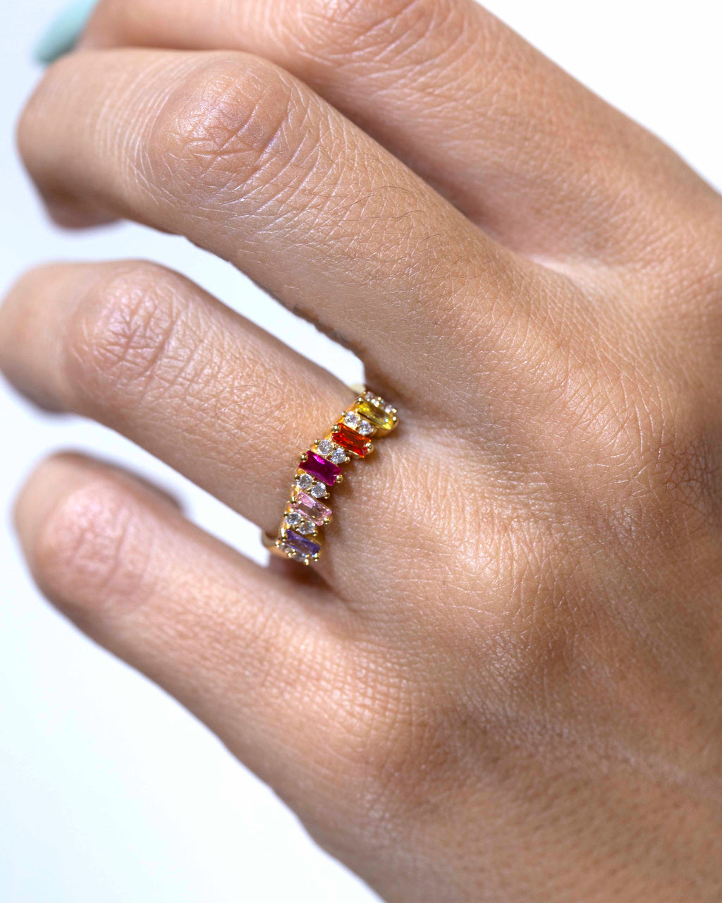 Anillo Nereida multicolor