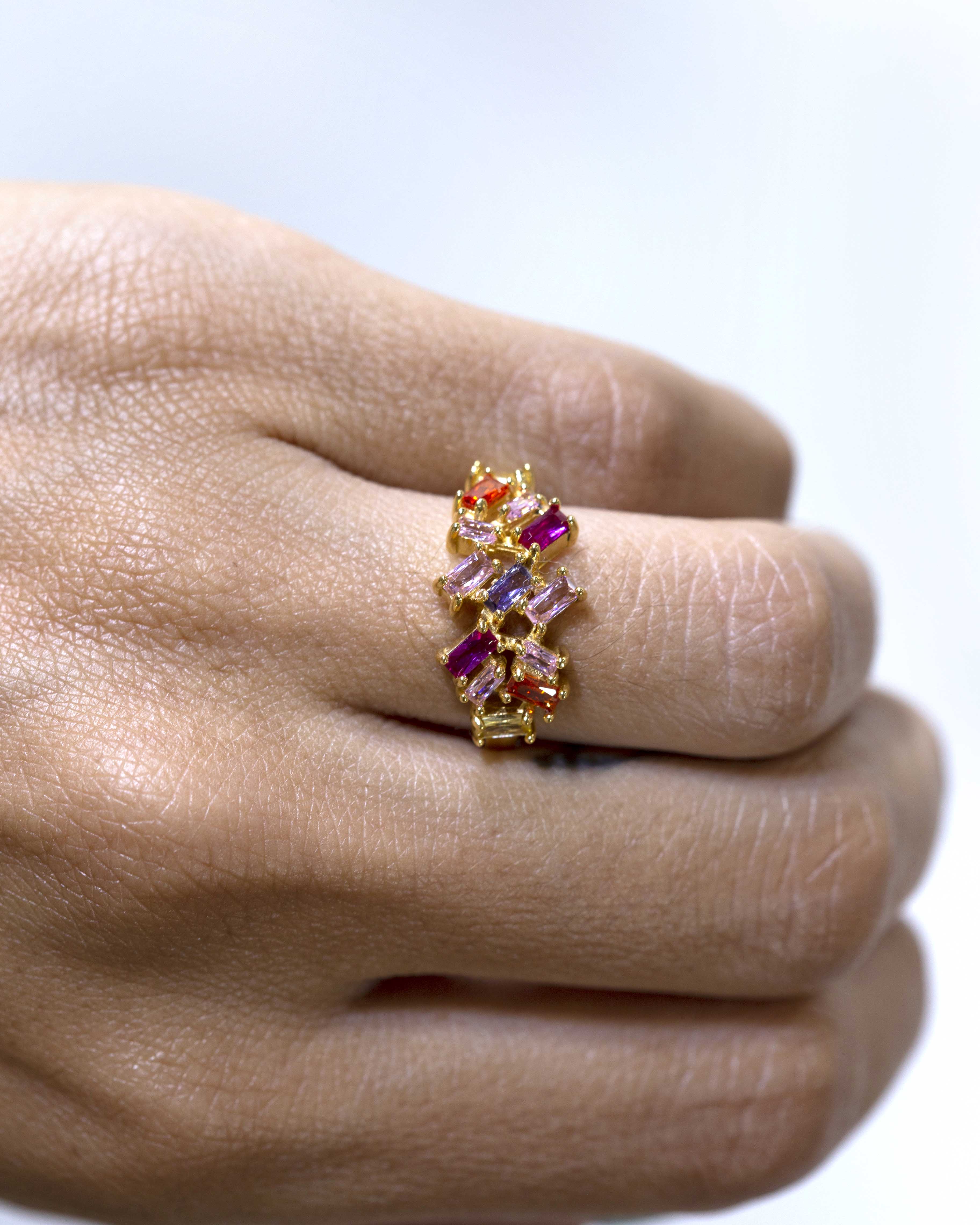 Anillo Aura multicolor