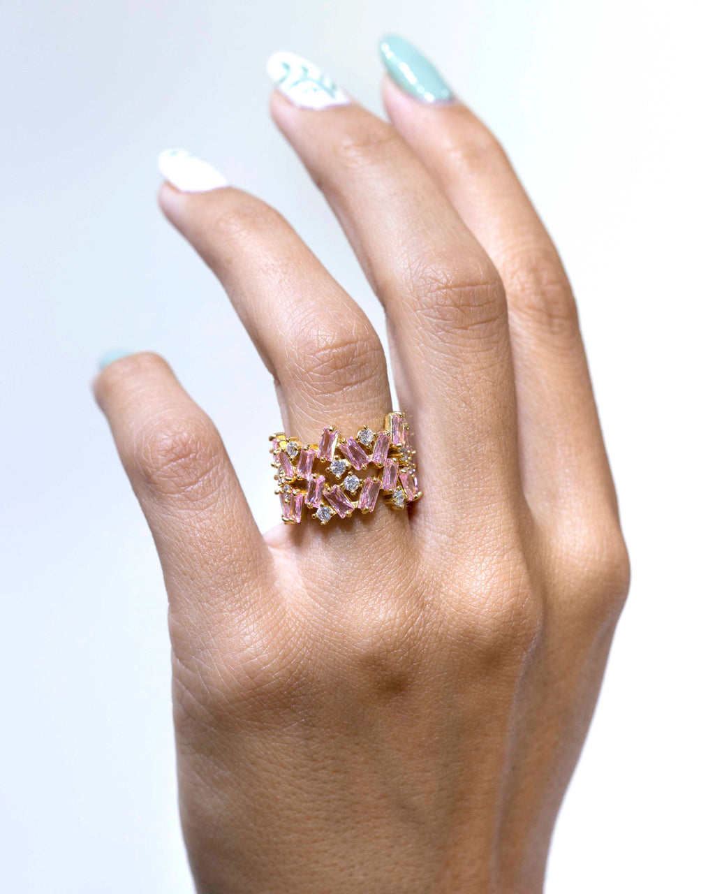 Anillo Tanit rosa