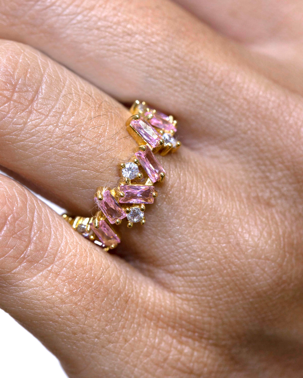 Anillo Tanit rosa