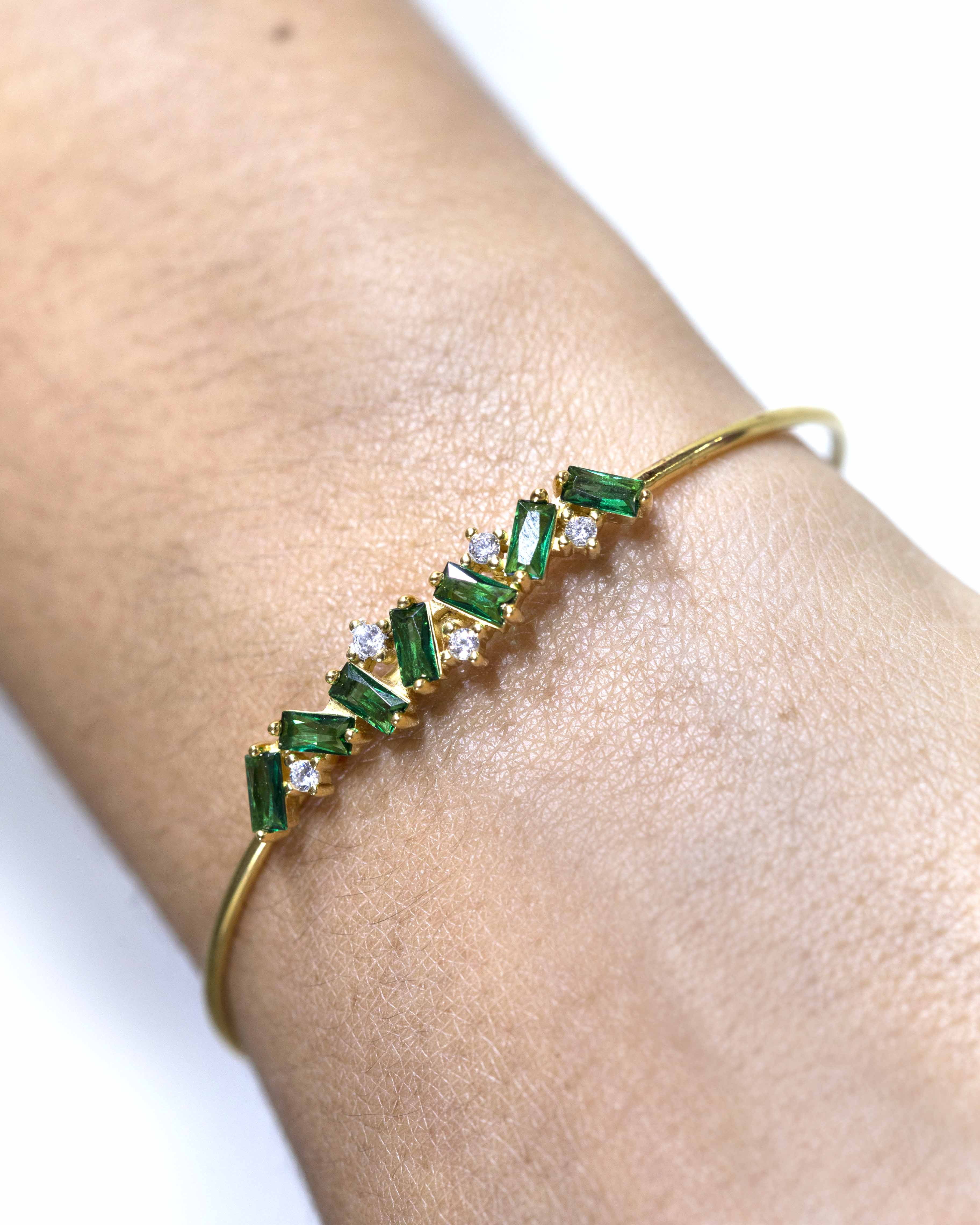 Pulsera Tanit verde