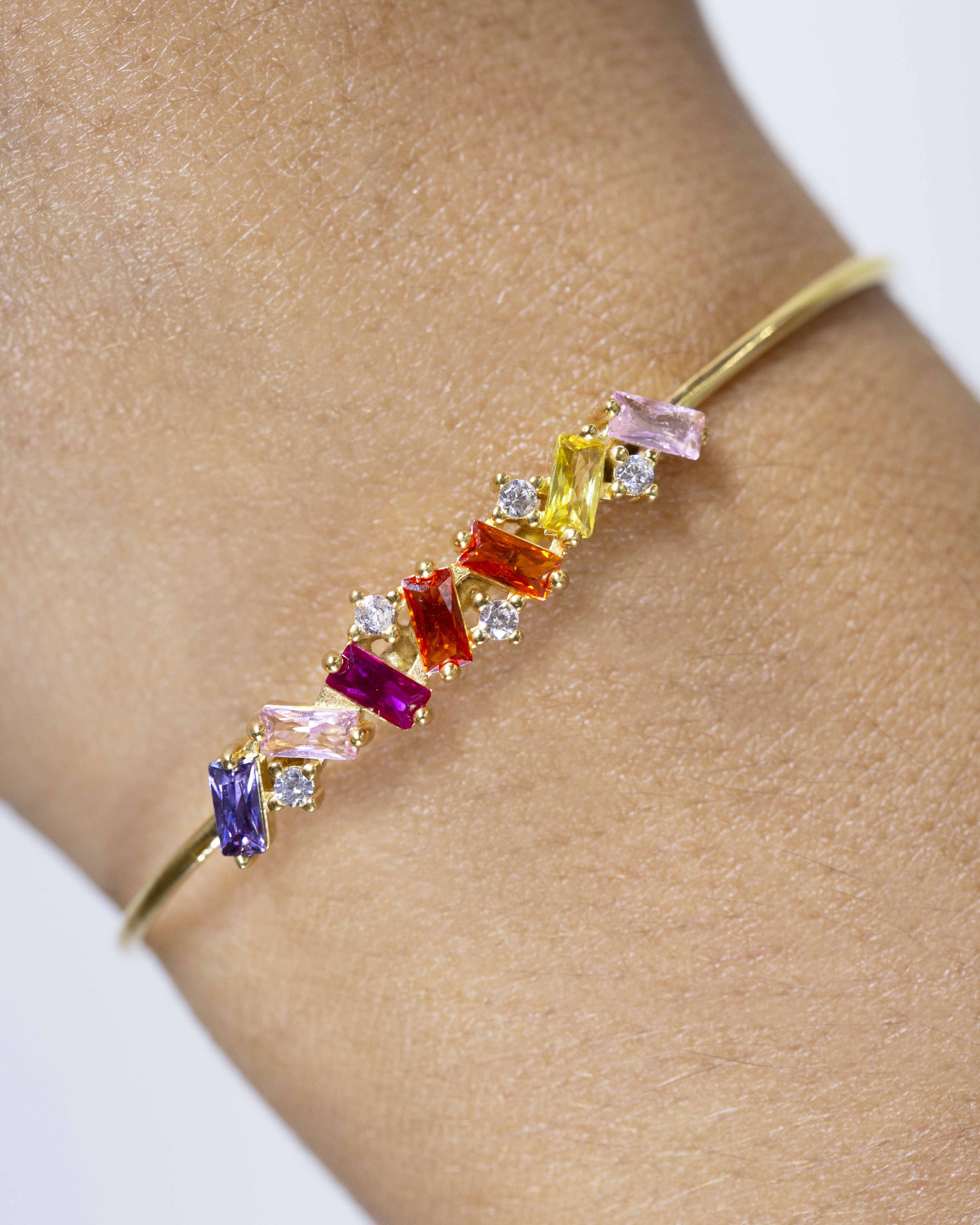 Pulsera Tanit multicolor