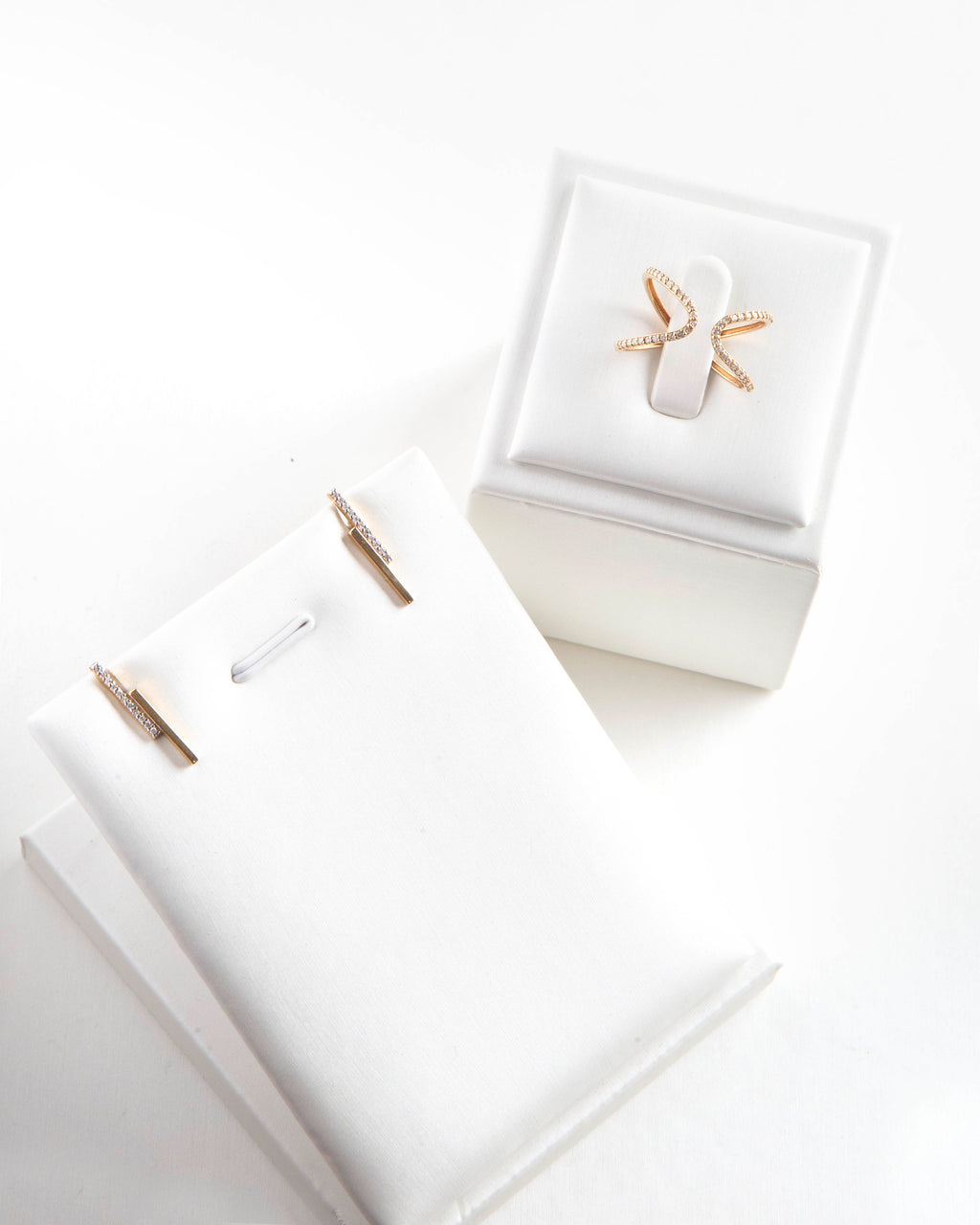 Pendientes Savina doble