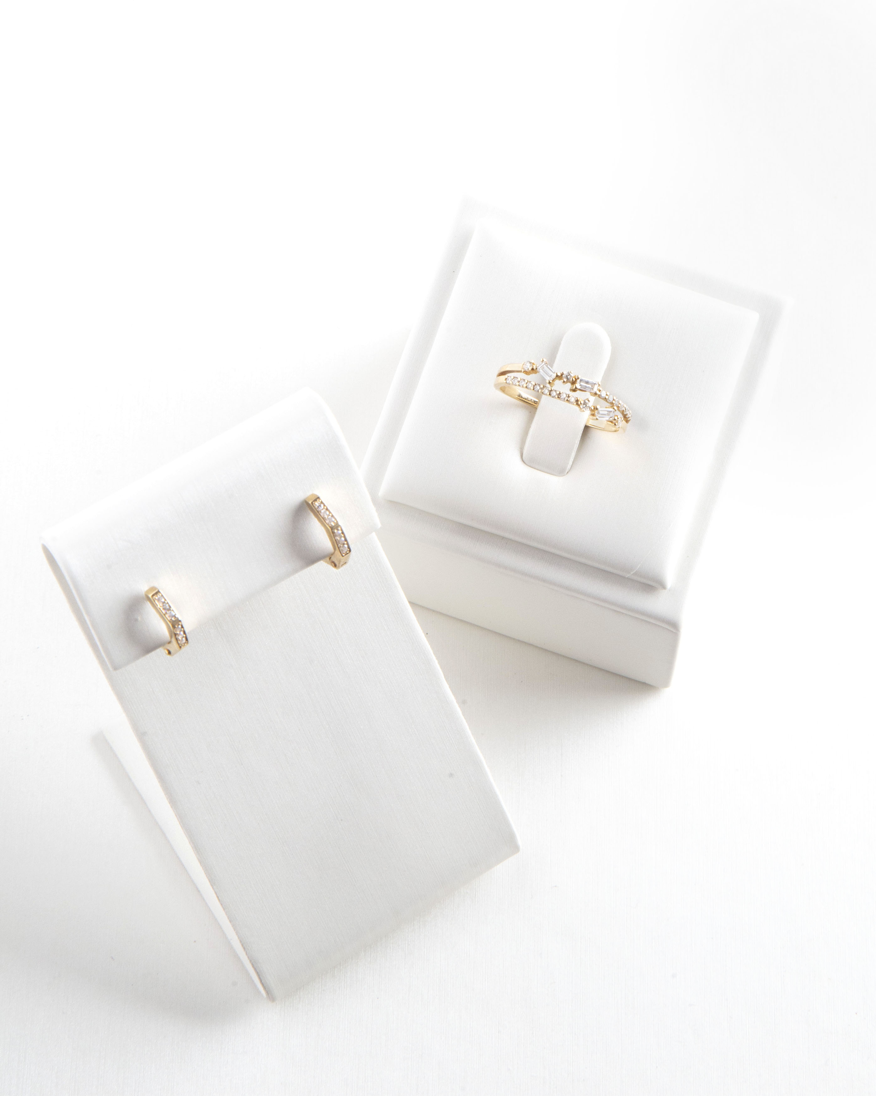 Pendientes Fonoll blanco