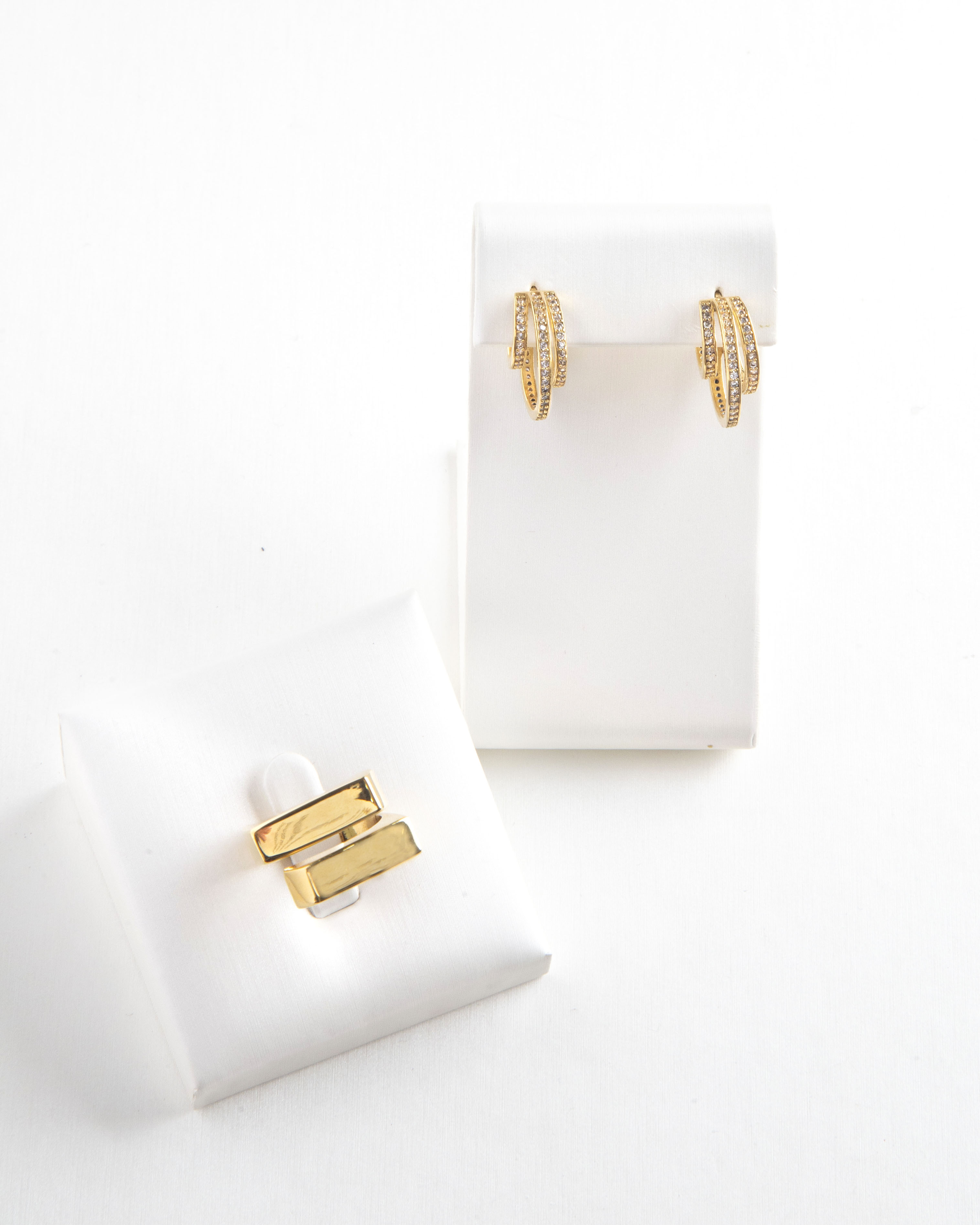 Pendientes Nereida blanco