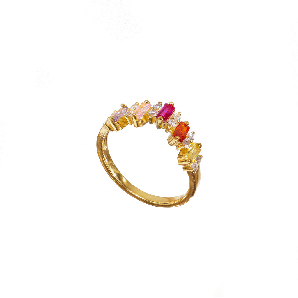 Anillo Nereida multicolor
