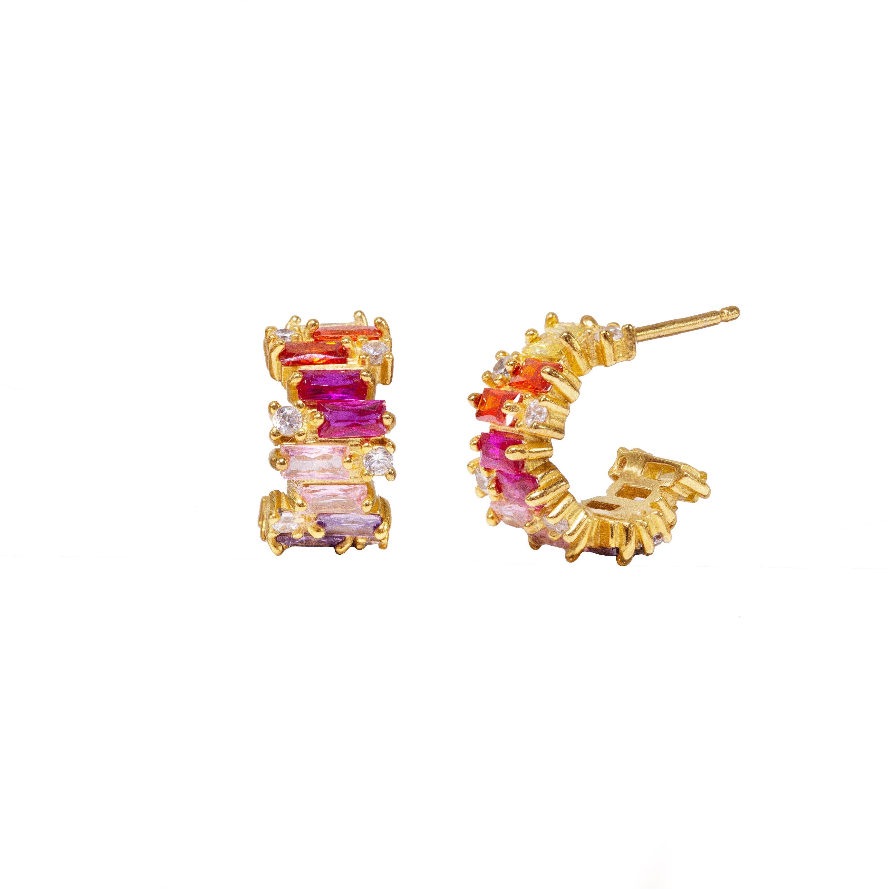 Pendientes Aura multicolor