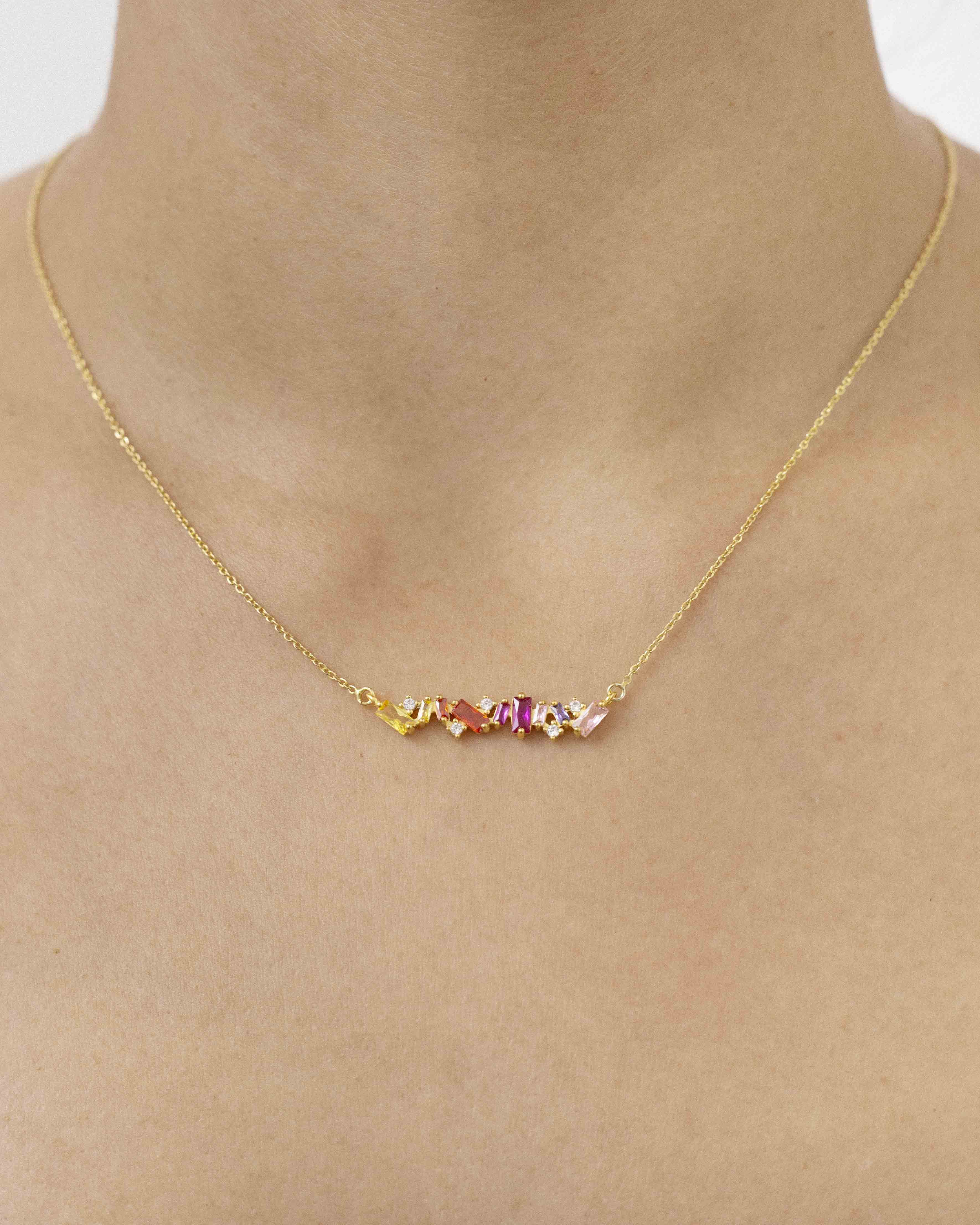 Collar Tanit multicolor