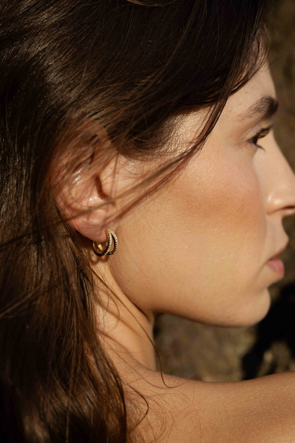 PENDIENTES NEREIDA TINY BLANCO