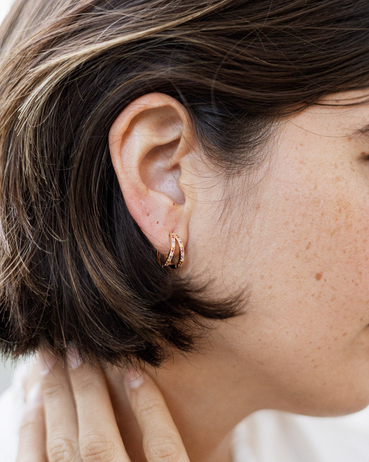 PENDIENTES NEREIDA MULTICOLOR TINY